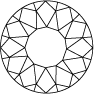 King cut (Top view)